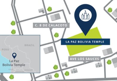Anunciada a data da abertura de terra do Templo de La Paz Bolívia